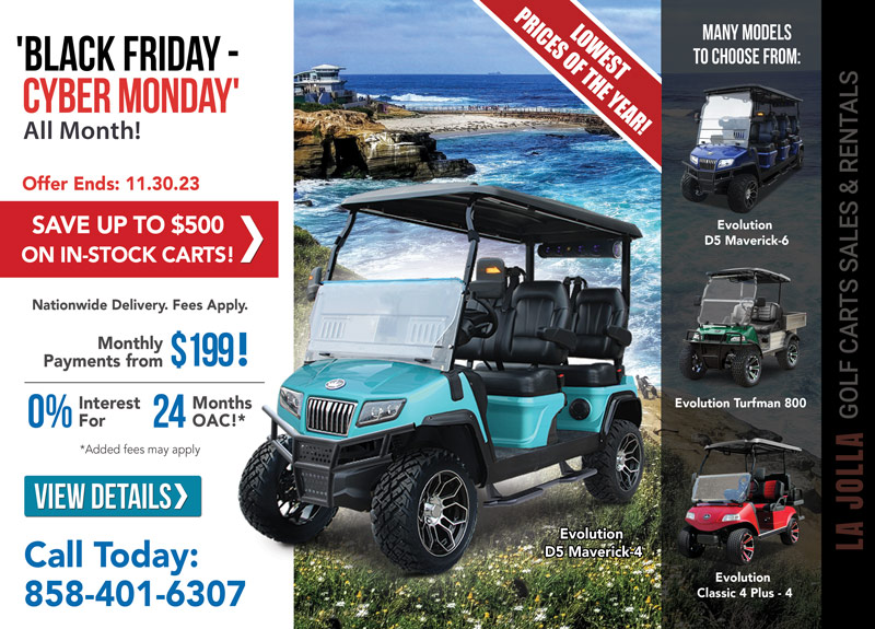 Subscribe La Jolla Golf Carts