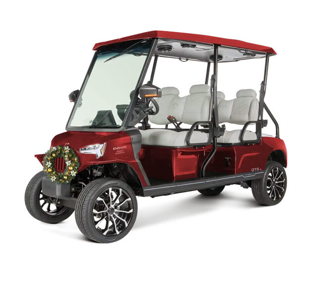 Tomberlin GTS Red Golf Cart Holiday